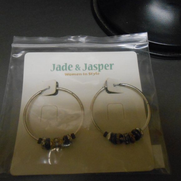 Jade & Jasper Necklace Earring Set - Picture 5 of 5